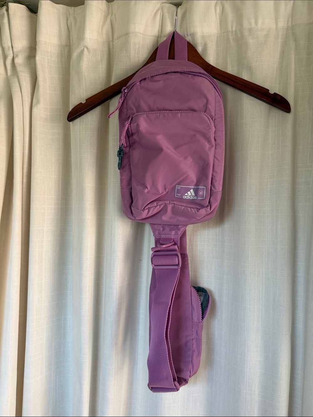 Adidas Sling Bag in Lilac